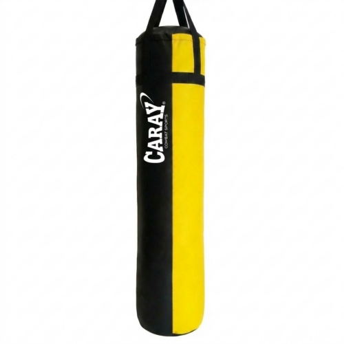 Saco De Boxeo 1.50 X 35 Negro/Amarillo Caray