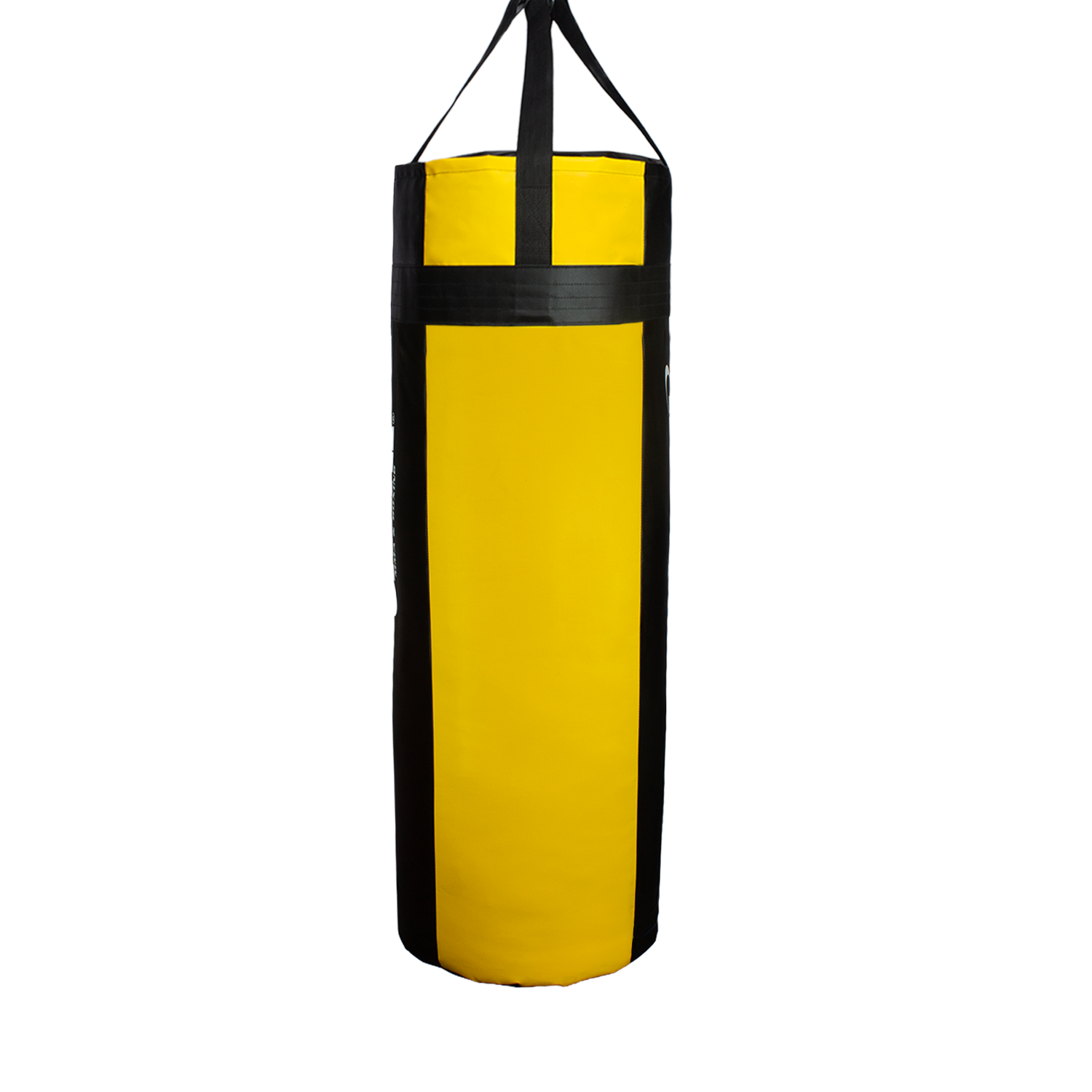Saco De Boxeo Profesional De 1.20 MTS X 40 CMS Negro/Amarillo Caray - Image 2