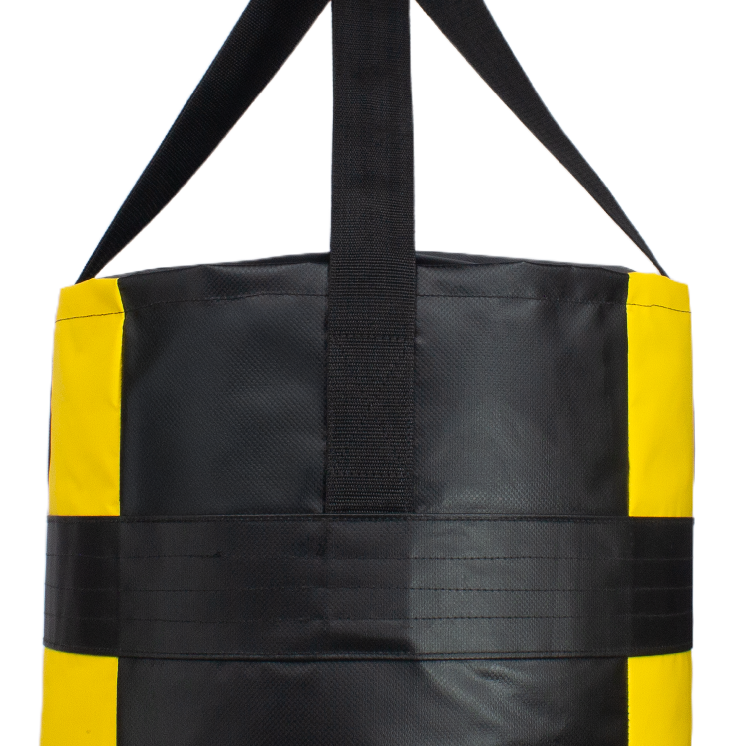 Saco De Boxeo Profesional De 1.20 MTS X 40 CMS Negro/Amarillo Caray - Image 3