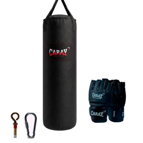 Kit Saco de Boxeo Classic Pro I + Guante MMA Pro I Caray